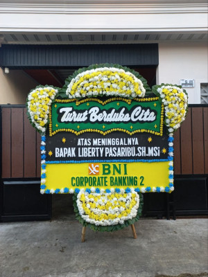 Papan Bunga Duka di Hilipuk